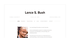 Desktop Screenshot of lancesbush.com