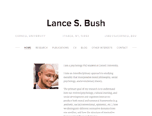 Tablet Screenshot of lancesbush.com